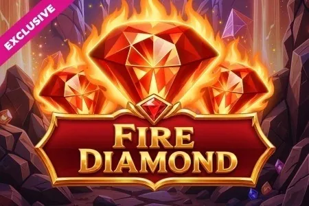 Wonaco Casino bonus: banner della slot Fire Diamond